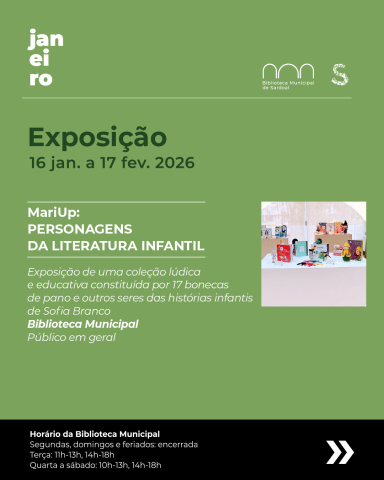 Exposição “MariUp: Personagens da Literatura Infantil”